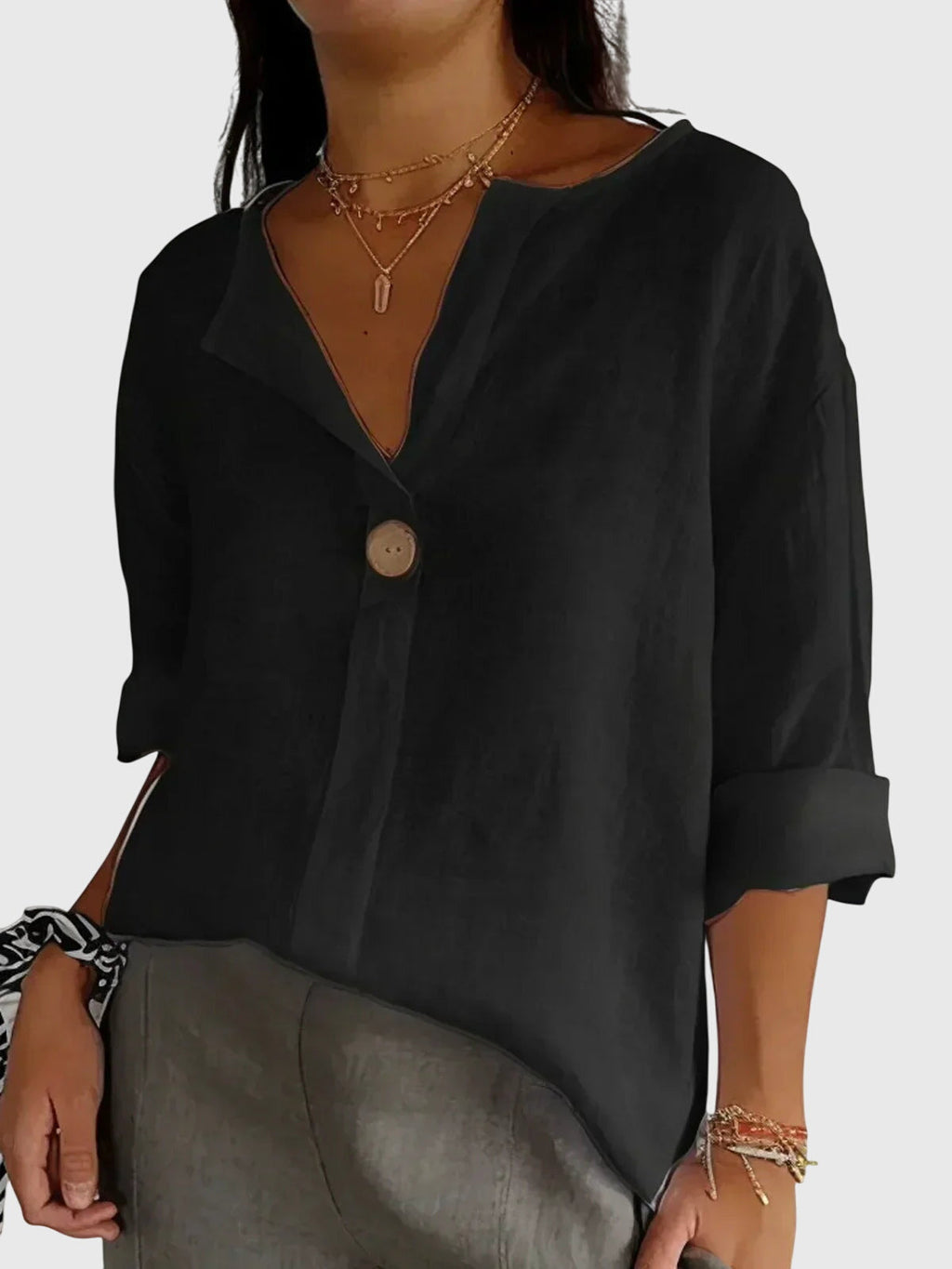 Gemma™ | Chique Comfort Blouse