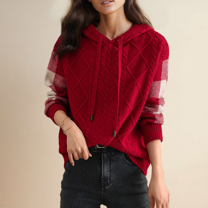 Orahlyn | Jacquard capuchontrui