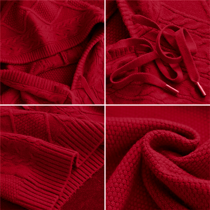 Orahlyn | Jacquard capuchontrui