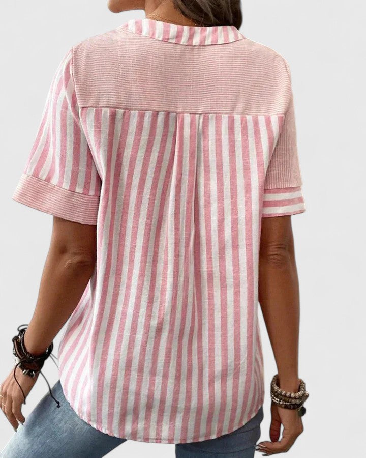Gigi | Geraffineerde Blouse