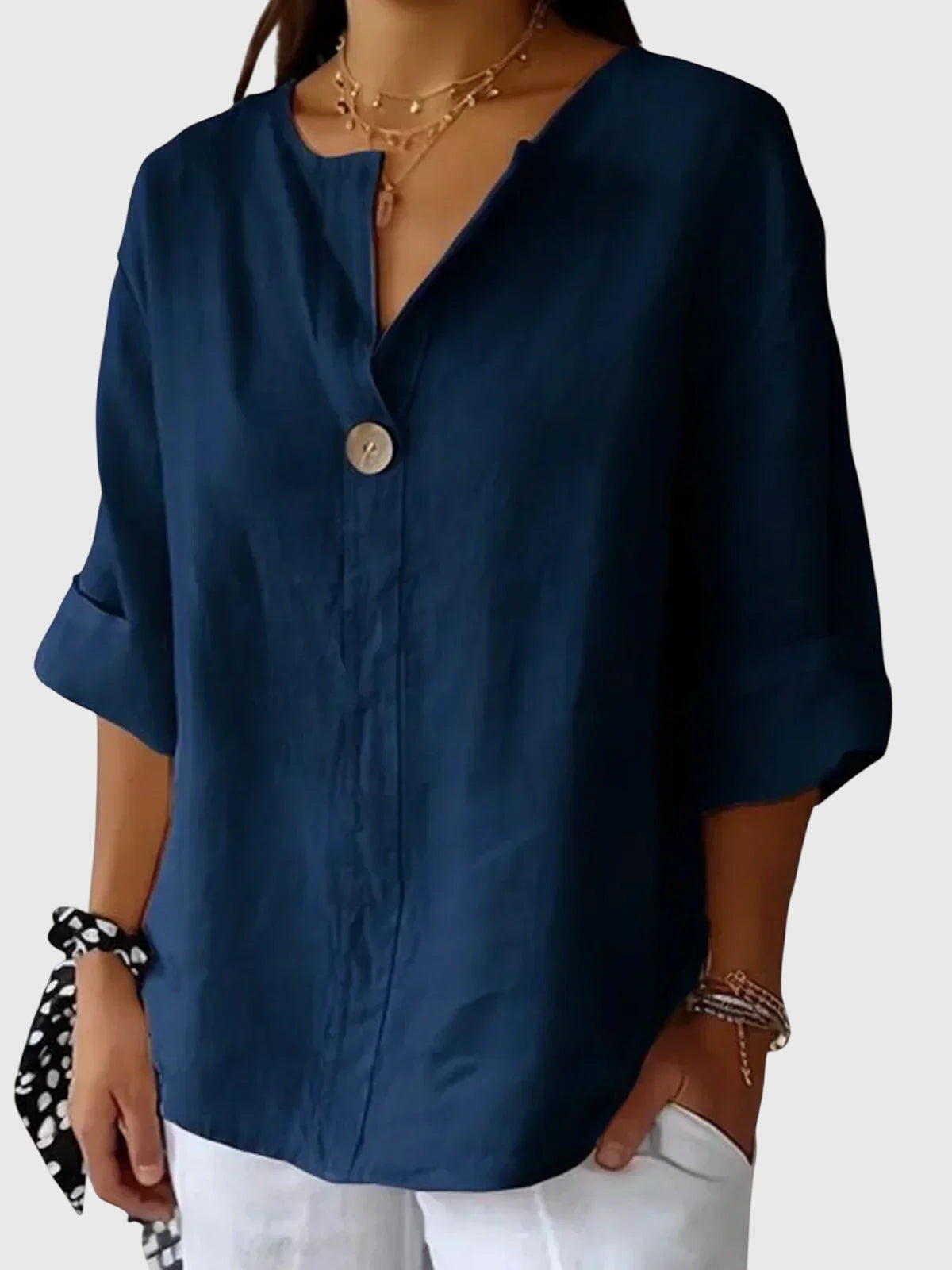 Gemma™ | Chique Comfort Blouse