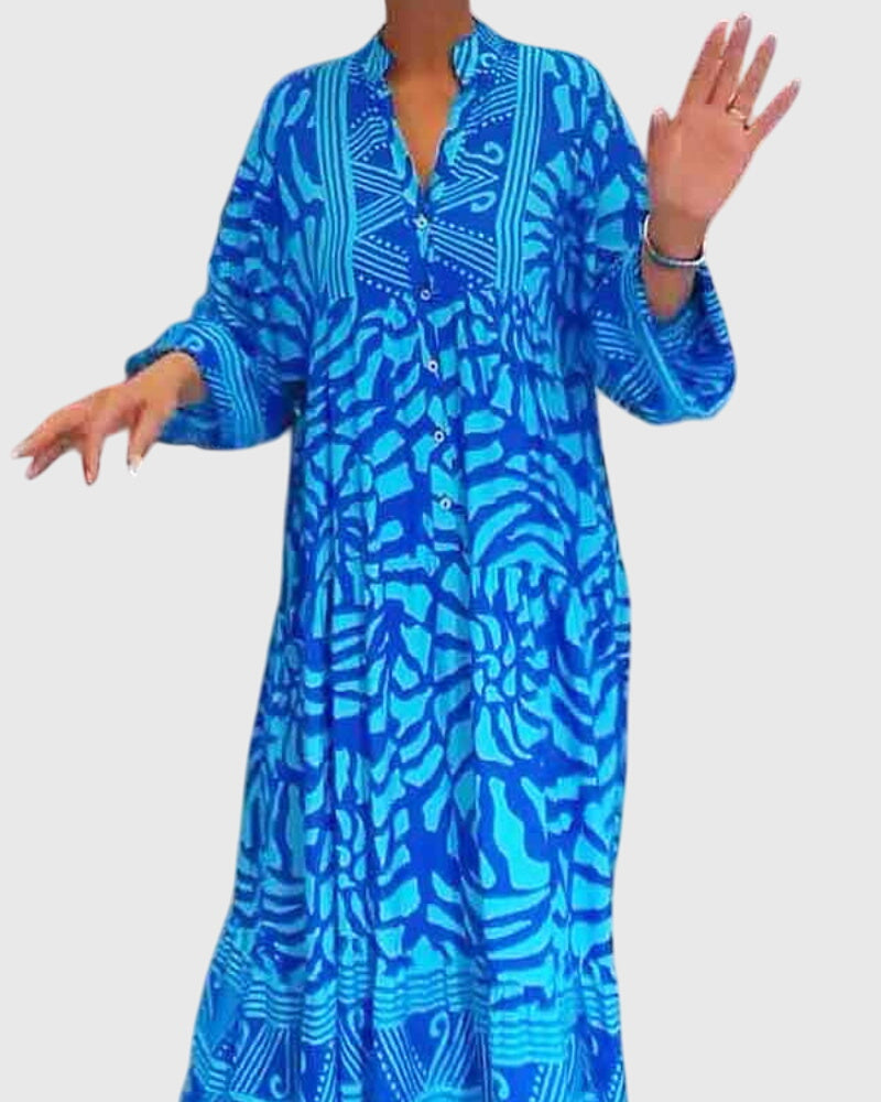 Mckinley™ | Maxi-jurk met elegante print