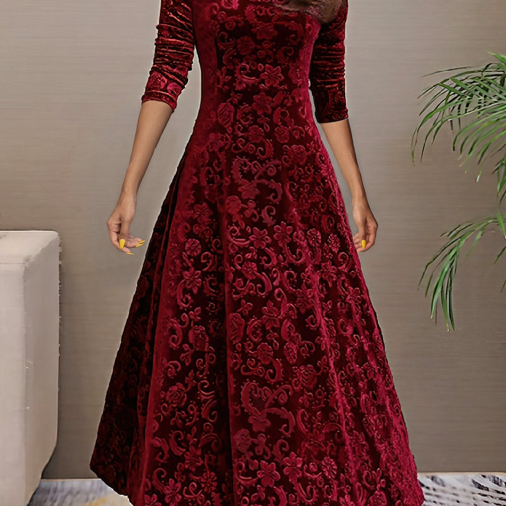 Denise | Holiday Velvet Elegance Jurk