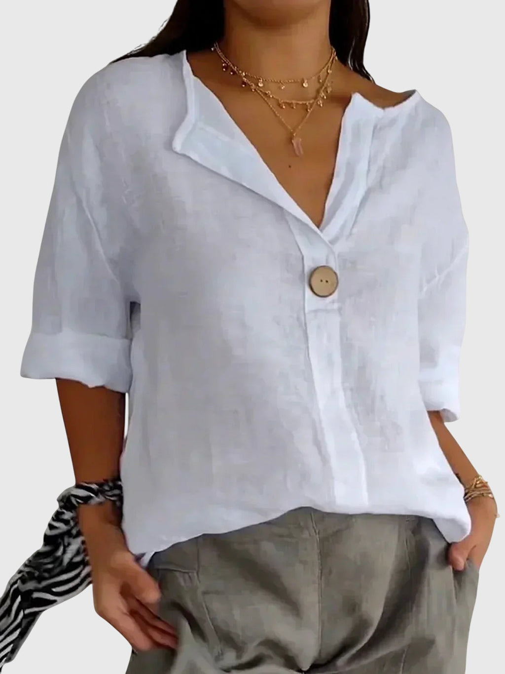 Gemma™ | Chique Comfort Blouse