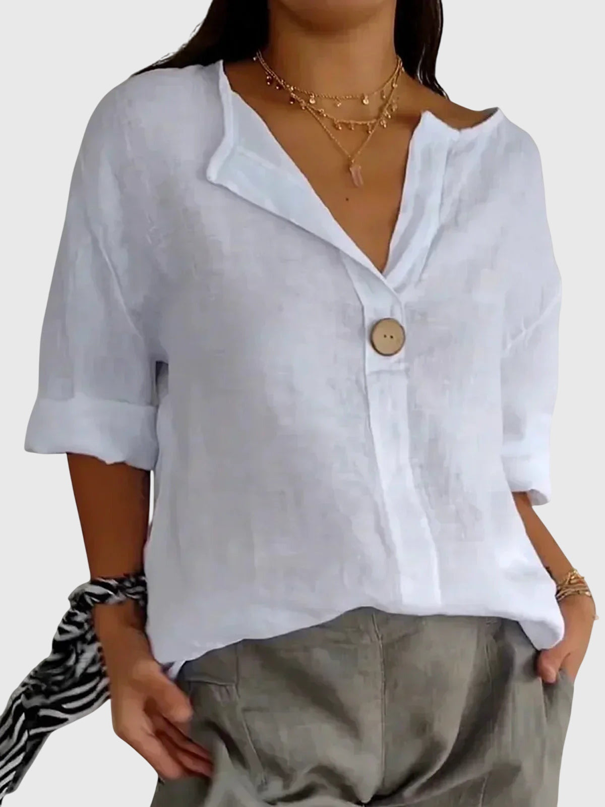 Gemma™ | Chique Comfort Blouse