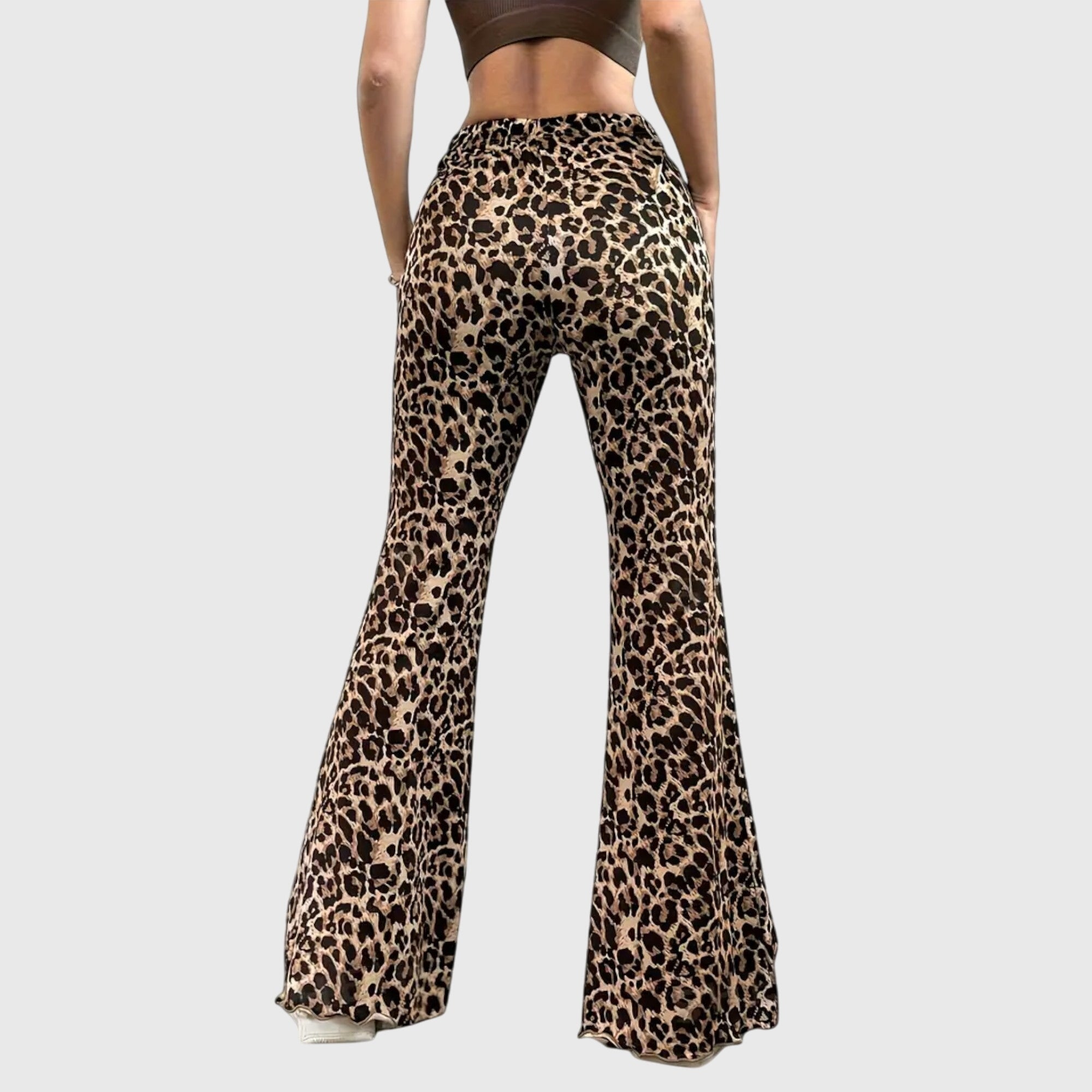 Victoria | Leopard Bootcut Pants