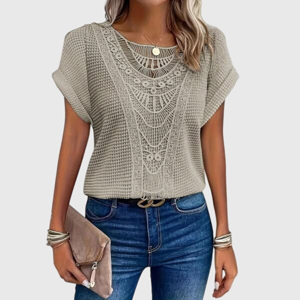 Pearl™ | Elegante Ibiza Stijl Blouse