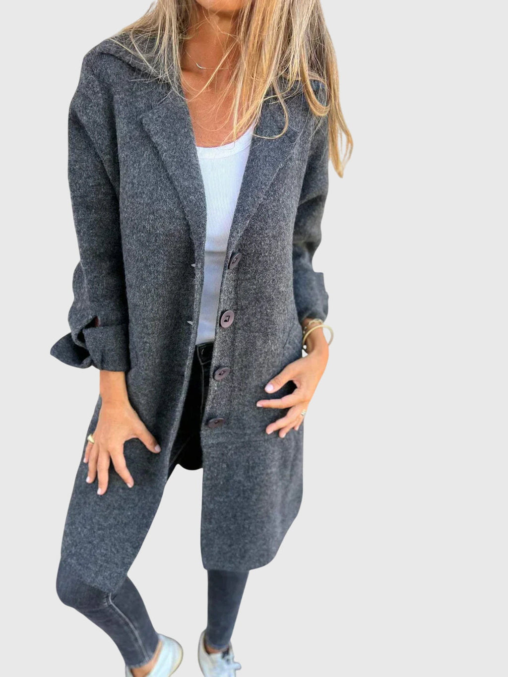 Lisa - Blazer met Knopen