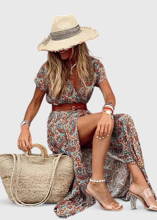 Lorraine | Stijlvolle Boho Maxi Jurk