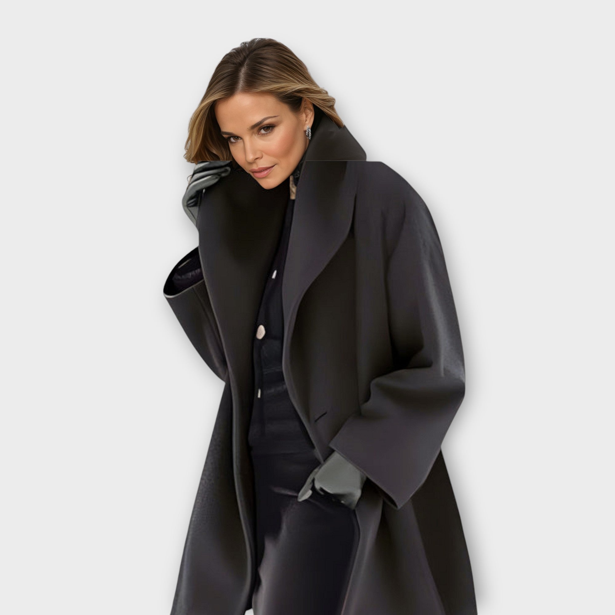 Avery | Elegante Wollen Jas