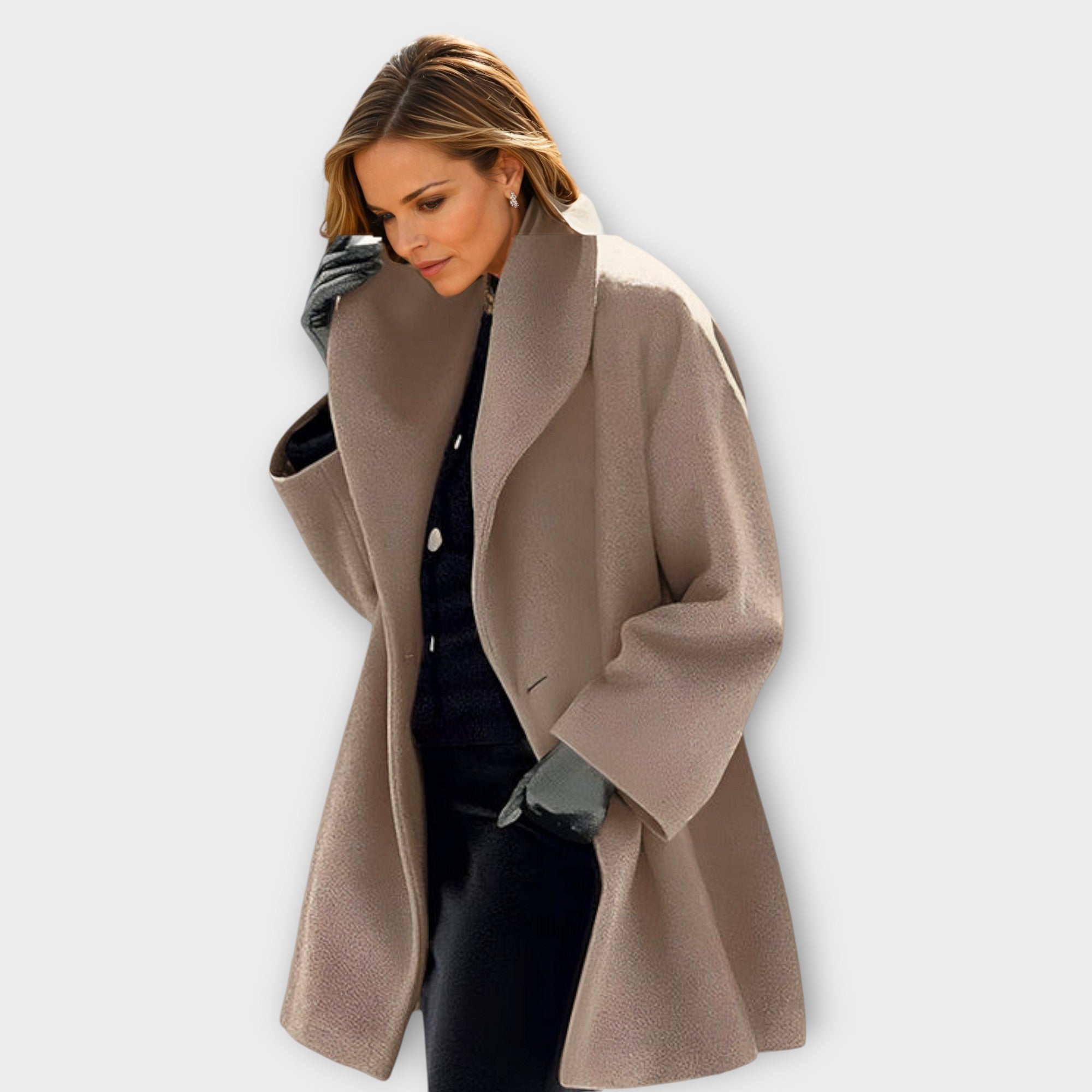 Avery | Elegante Wollen Jas