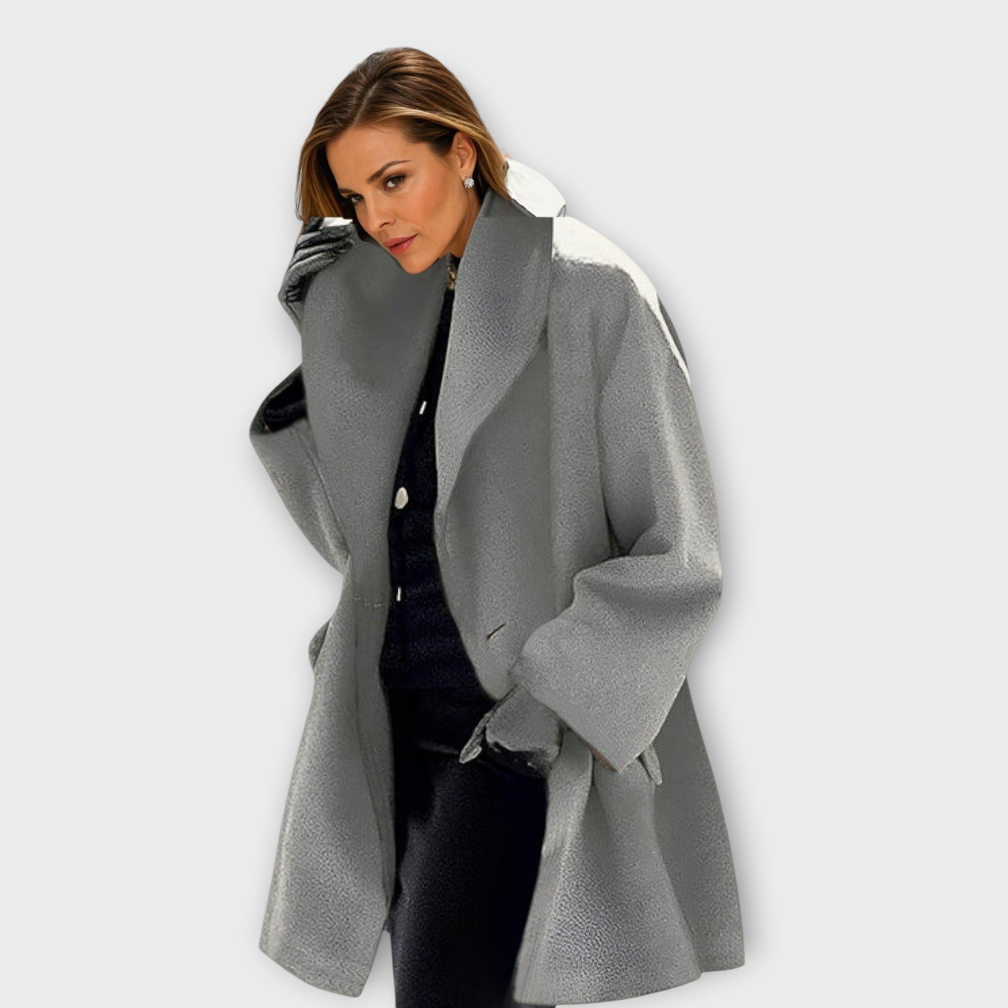 Avery | Elegante Wollen Jas