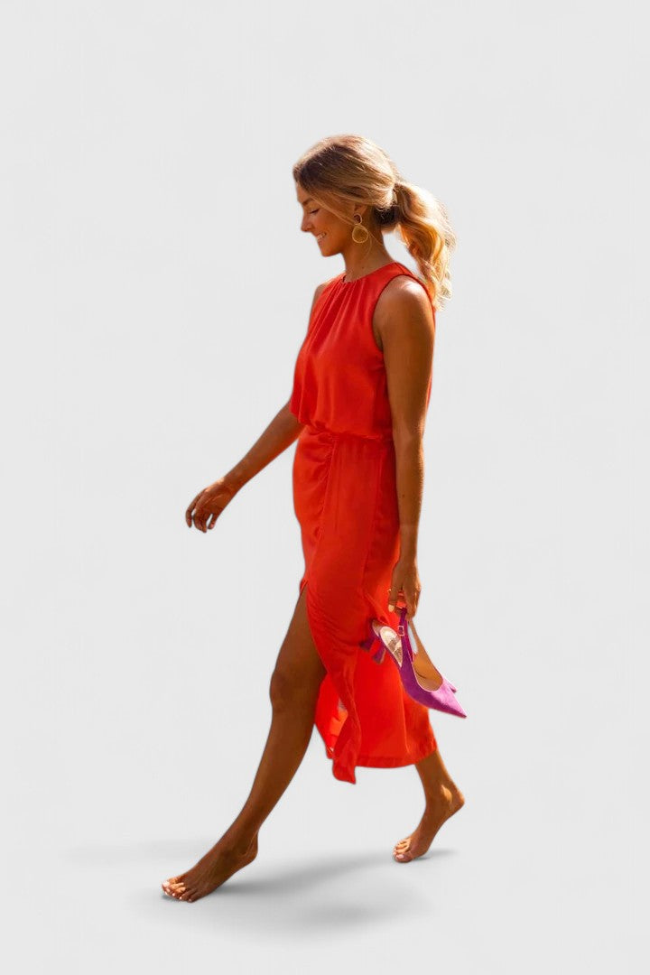 Theonae™ | Comfortabele Midi Jurk