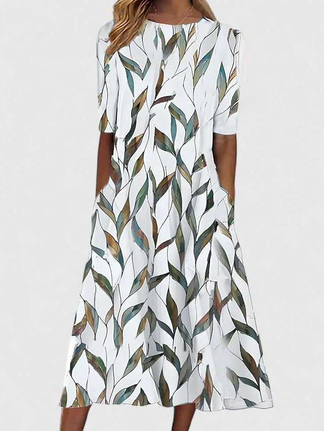 Cianne | Elegante midi-jurk