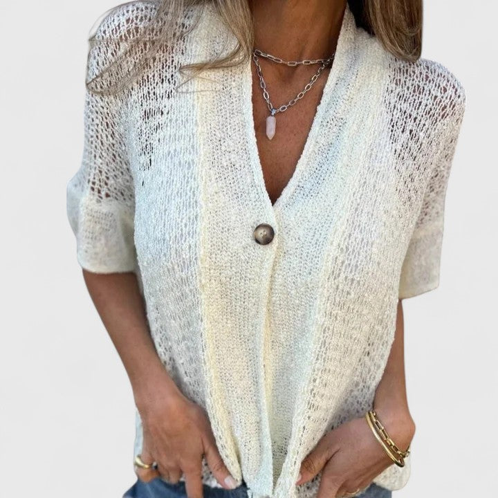 Calista | Elegant Gebreid Overhemd