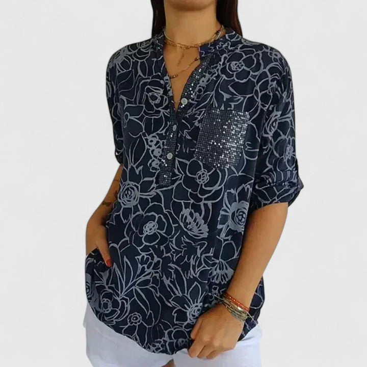 Rhezlynn | Geraffineerde Blouse