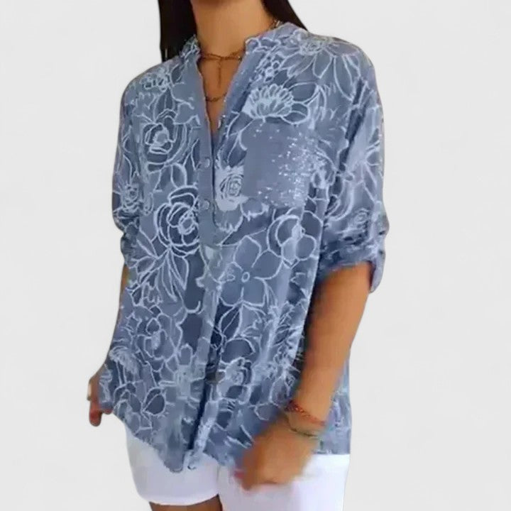Rhezlynn | Geraffineerde Blouse