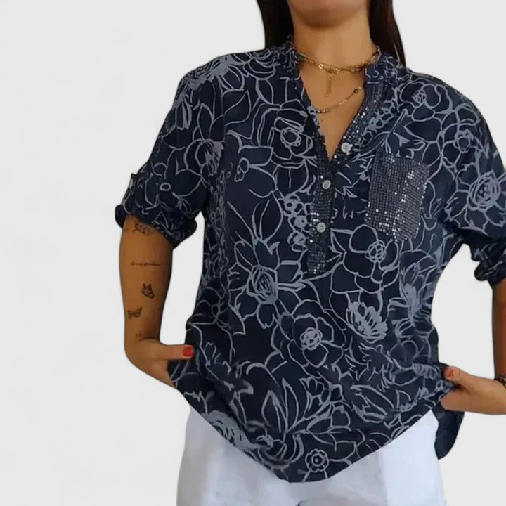 Rhezlynn | Geraffineerde Blouse